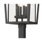 Z-Lite Seoul 4 Light Outdoor Post Mounted Fixture, Black & Clear 571PHXXLS-536P-BK - alternate 5